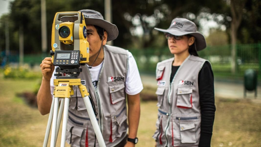 ingenieros, topografía