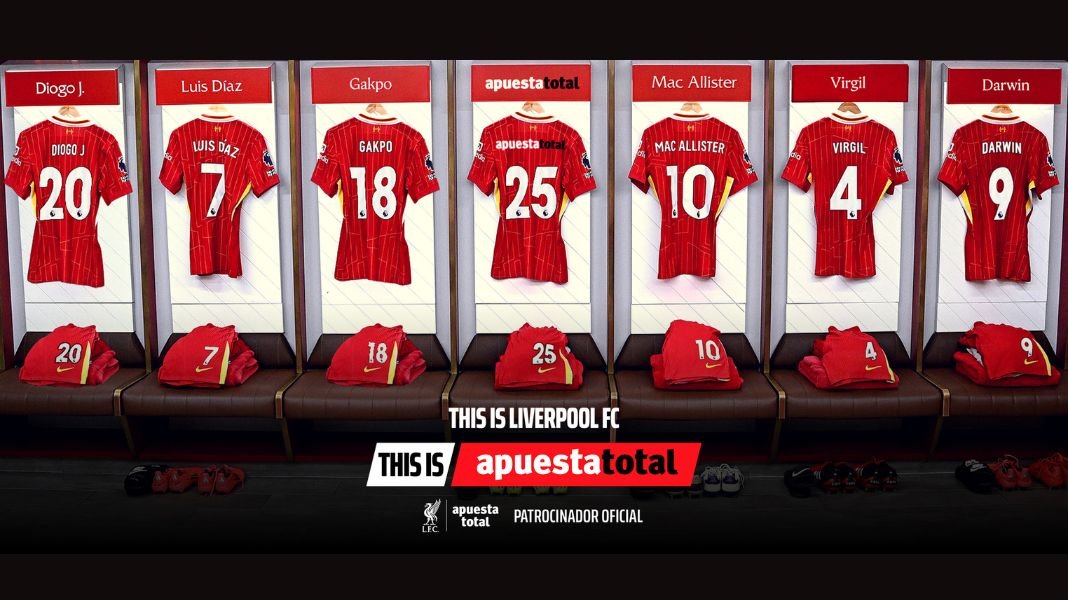 Apuesta Total se convierte en patrocinador oficial del Liverpool FC