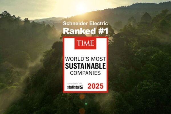 Schneider Electric reconocida como la empresa más sostenible del mundo por TIME y Statista