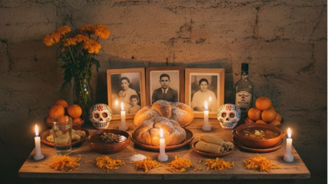 Ofrenda de Día de Muertos cuesta el 25% de un salario mínimo en México