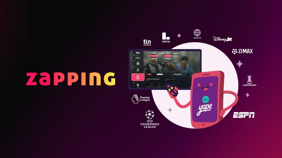 Zapping y Yape anuncian pago de suscripciones con superapp y hasta 40% de descuento en lanzamiento