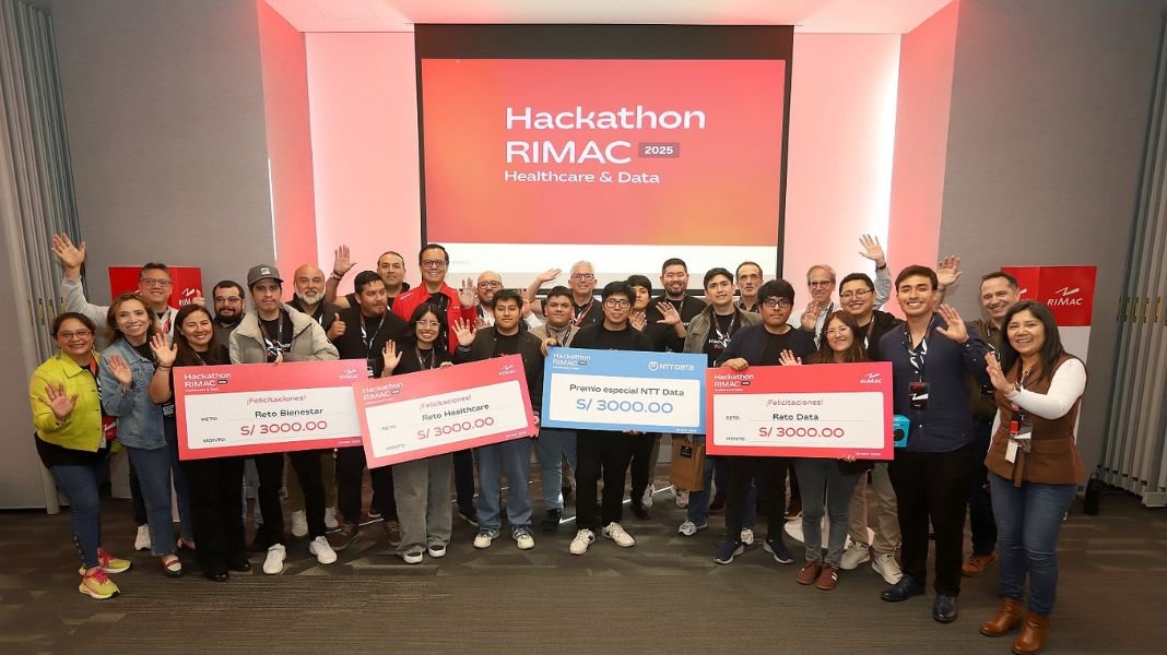 Tecnología con propósito: Hackathon RIMAC 2025 presentó soluciones basadas en IA y datos para el bienestar