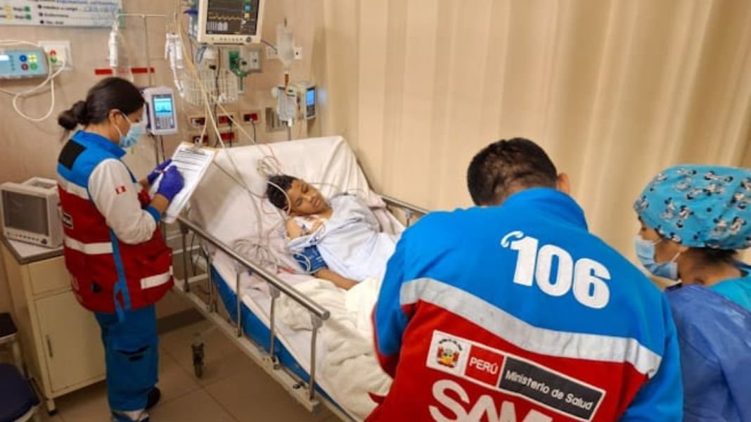 Jaén: Minsa realiza exitoso traslado aeromédico de un menor herido tras accidente de tránsito