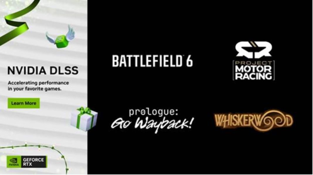 NVIDIA anuncia DLSS 4 disponible en Project Motor Racing, Prologue: Go Wayback! y más ofertas previas al Black Friday para GeForce RTX