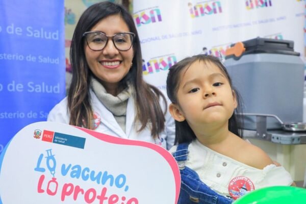 Minsa exhorta a los padres de familia a vacunar a sus hijos contra el sarampión