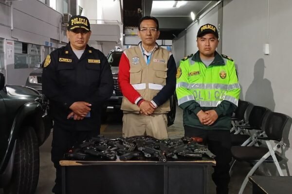 Sucamec incauta 35 armas durante inspecciones inopinadas a empresas de seguridad privada en Lince