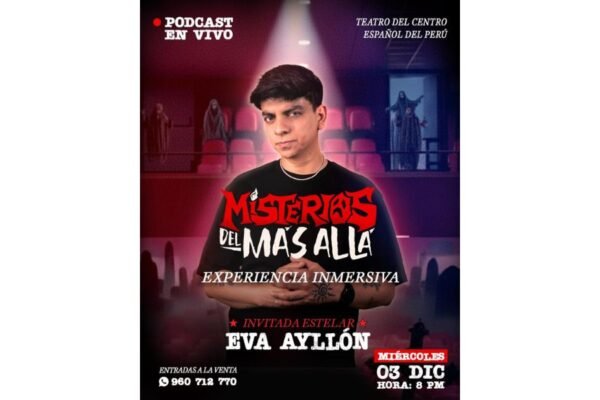 Frank Mendizábal presenta “Misterios del Más Allá: En Vivo” con la participación especial de Eva Ayllón