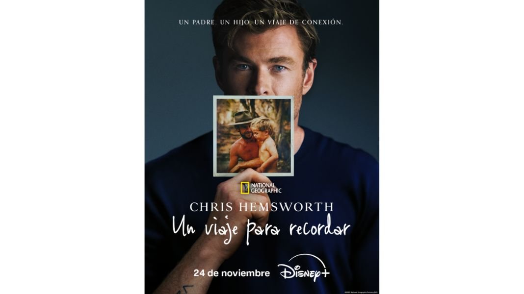El nuevo especial de National Geographic Chris Hemsworth: Un viaje para recordar estrena el 24 de noviembre en Disney+