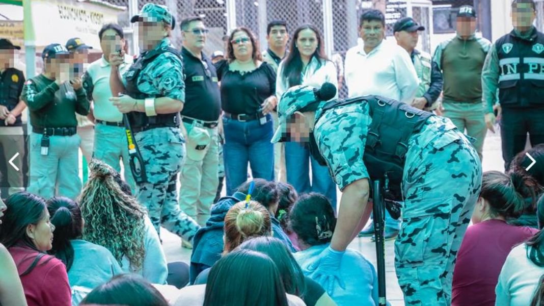 INPE intensifica lucha contra el crimen: presidente Iván Paredes y viceministra Shadia Valdez liderarón mega operativo en Penal de Mujeres Chorrillos