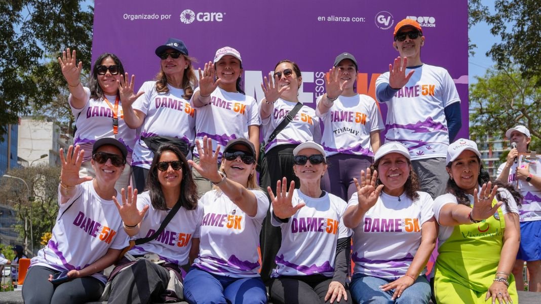 CARE Perú convierte “Dame esos 5K” en la gran caminata anual por un Perú libre de violencia contra las mujeres