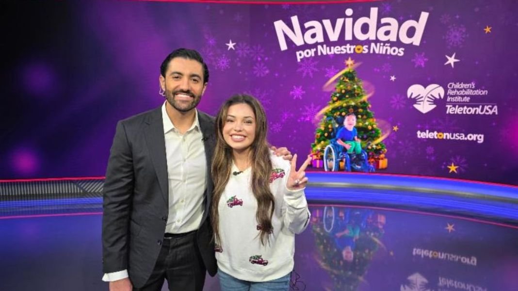Mia McEwen Deslumbra y conquista en su primera visita promocional con “Querido Santa” por Estados Unidos