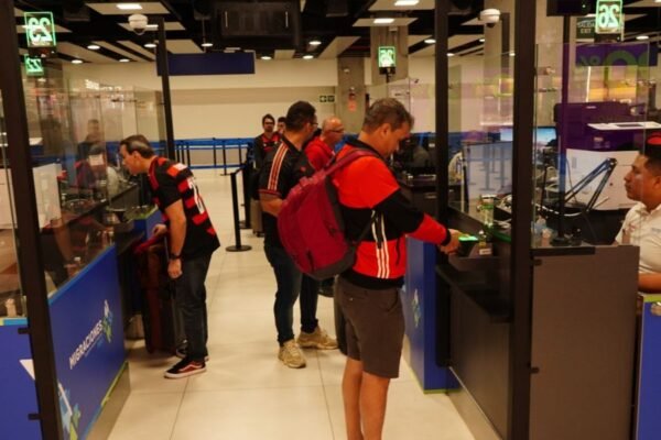 Migraciones realizó un control migratorio seguro a cerca de 40 000 brasileños por la final de la Copa Libertadores
