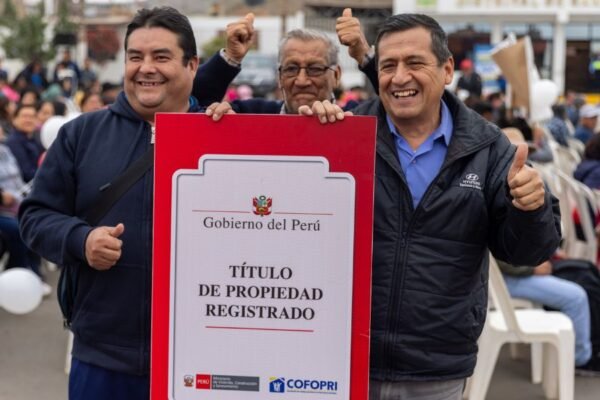 Cofopri inicia jornada de empadronamiento en beneficio de más de 900 familias en Lima