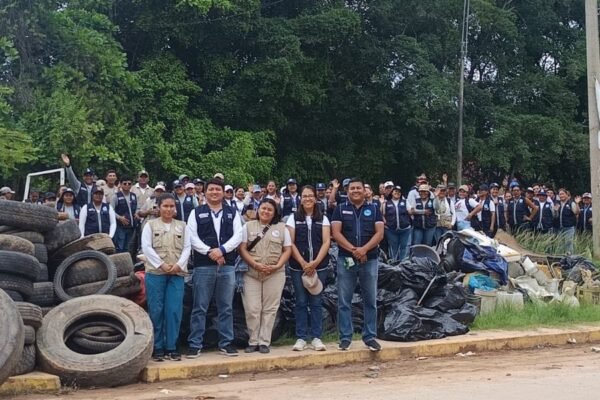 Ucayali: eliminan más de 10 toneladas de criaderos de zancudos en la provincia Coronel Portillo