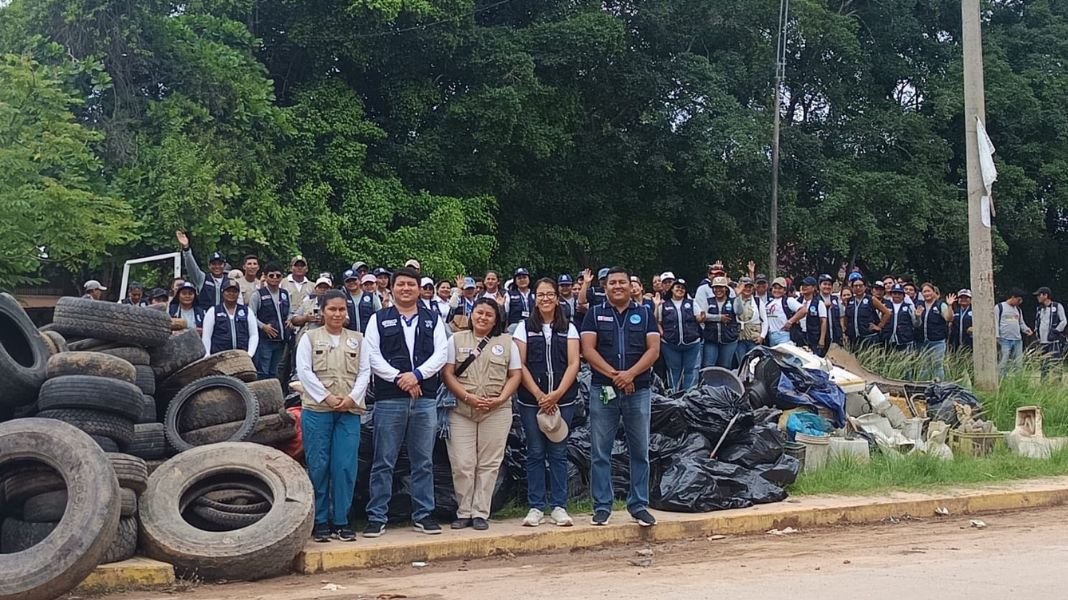 Ucayali: eliminan más de 10 toneladas de criaderos de zancudos en la provincia Coronel Portillo