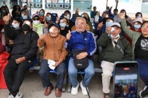 Ministro Luis Quiroz supervisó campaña “Cataratón de la esperanza” que proyecta recuperar la vista a 500 personas
