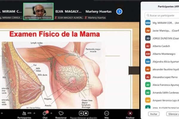 Minsa brinda curso gratuito para reforzar la detección temprana del cáncer de mama