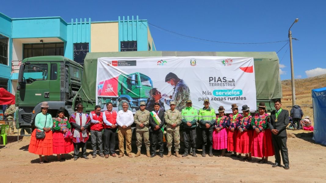 Midis realizó más de 38 mil atenciones a pobladores de las zonas más alejadas con PIAS Terrestres