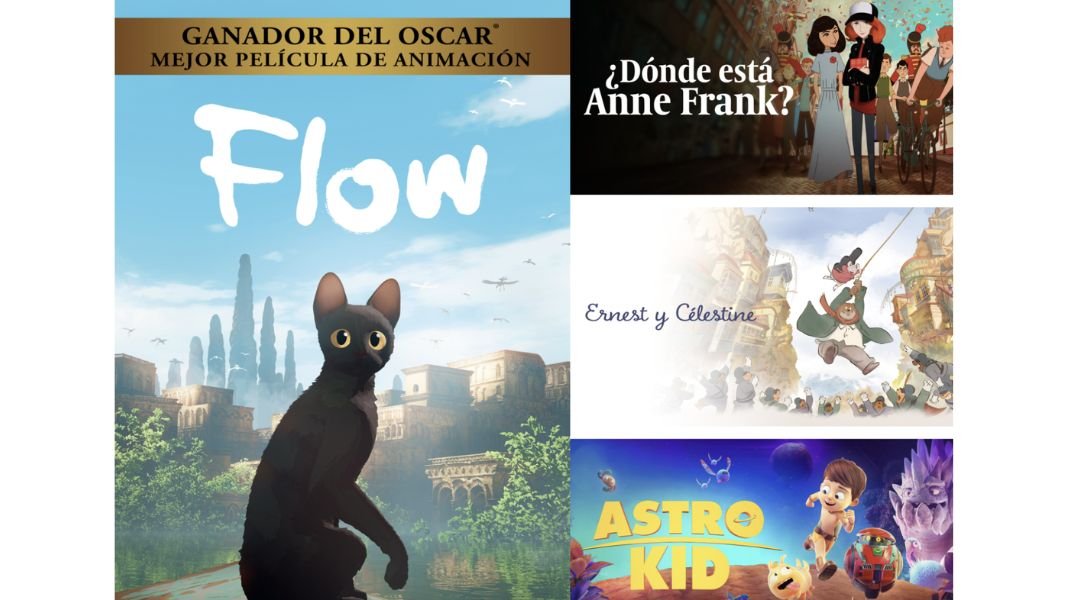 Películas animadas para ver en vacaciones