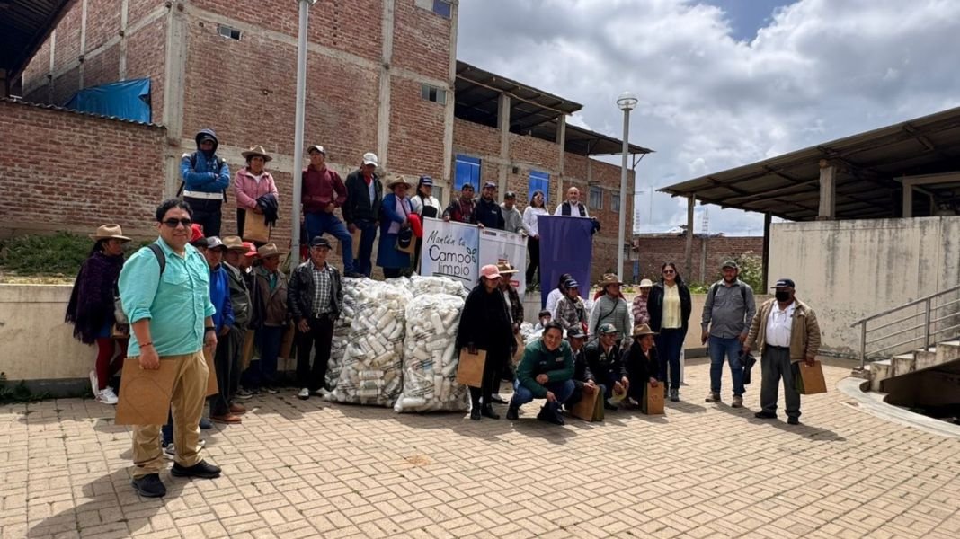 Más de 12 mil envases agroquímicos recuperados impulsan nueva fase de capacitación y recepción responsable en el agro peruano