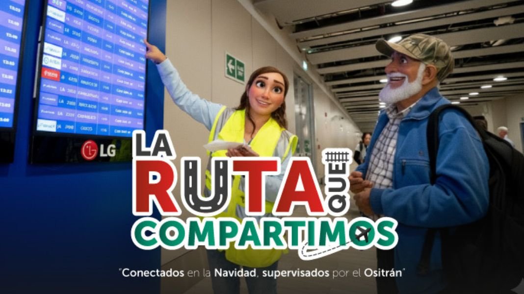 Ositrán lanza campaña navideña “La Ruta que Compartimos” para promover el uso responsable de las infraestructuras de transporte de uso público