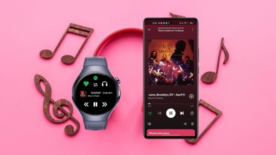 Cómo usar y controlar Spotify desde tu HUAWEI WATCH (aunque no tenga app oficial)
