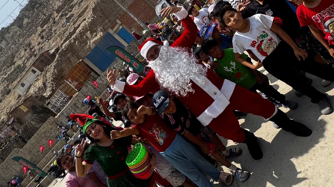 Papá Noel Motero: la campaña solidaria que recorrió Lima