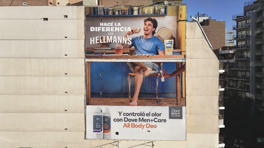 Dove Men+Care convierte la ciudad en su medio para lanzar All Body Deo junto a VML 