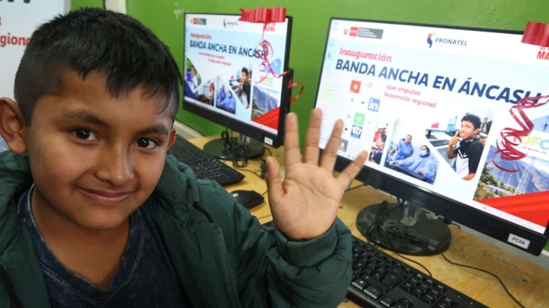 MTC: Más de 193 mil personas serán beneficiadas con Proyecto de Banda Ancha en Áncash