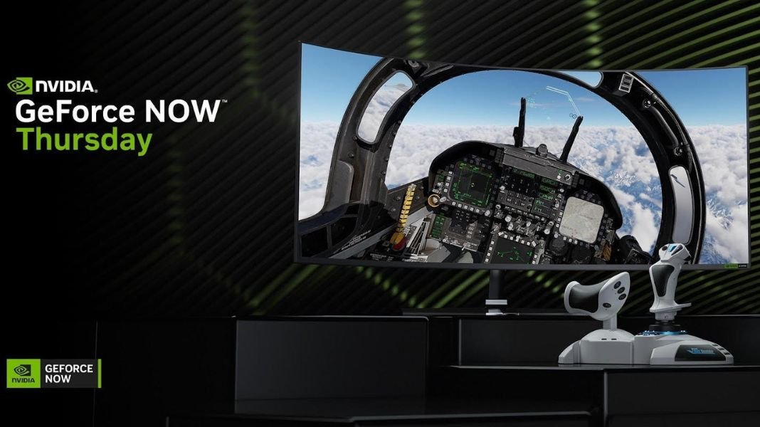 GeForce NOW añade soporte para controles de vuelo.