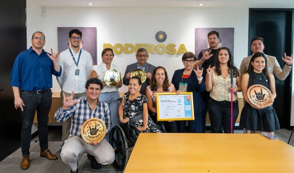 Poderosa se convierte en la primera empresa minera del Perú en certificar una web inclusiva