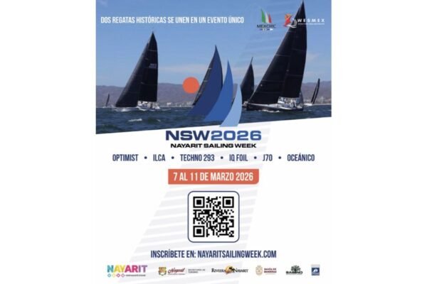 NAYARIT SAILING WEEK 2026: El mayor evento de vela en Latinoamérica zarpa en Marzo