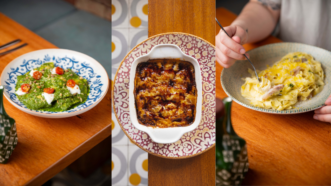 Las pastas que completan la experiencia en BORDE Pizza Atelier