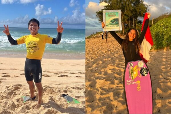 Perú Campeón del Pipeline Masters Bodyboard 2026