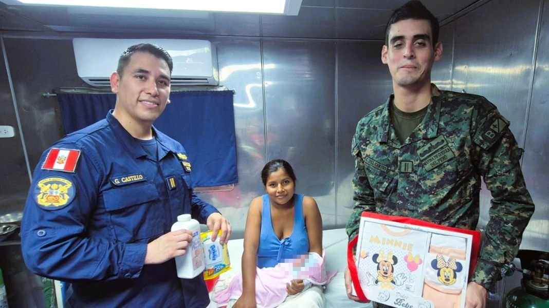 Loreto: Gestante da a luz a orillas del río Morona tras atención oportuna de médicos de la PIAS