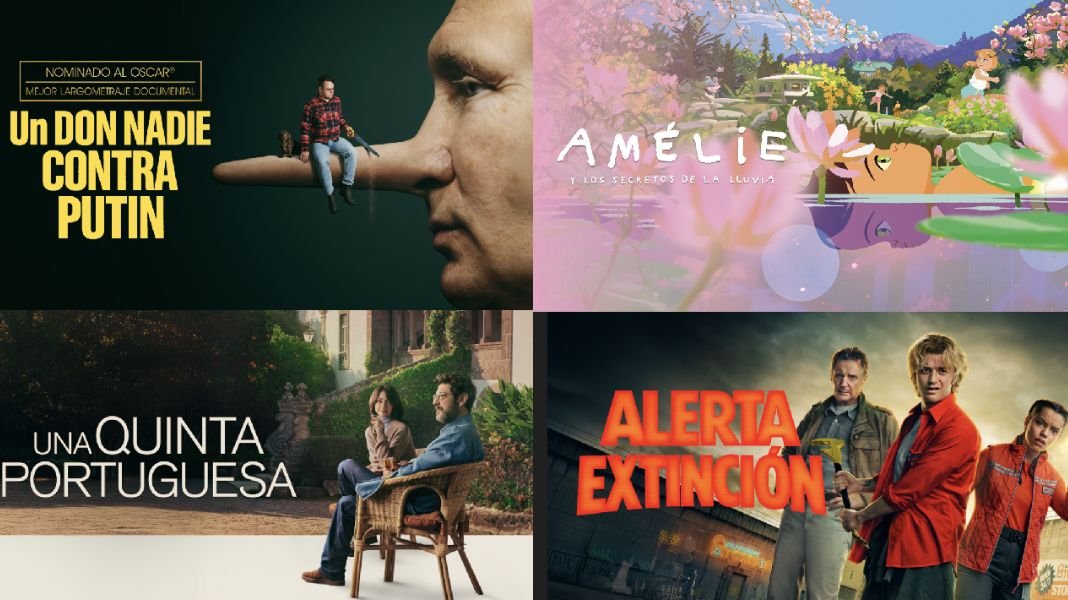 Un don nadie contra Putin, Si pudiera, te patearía y Amélie y los secretos de la lluvia encabezan estrenos de Sofá Digital para compra y renta en abril