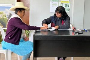 Áncash: Programa PAIS y Reniec acercan trámites gratuitos de DNI electrónico a más de 60 pobladores de Santa Cruz