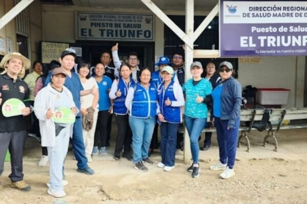 Madre de Dios: más de 20 toneladas de potenciales criaderos de zancudos fueron eliminadas en el distrito de Las Piedras