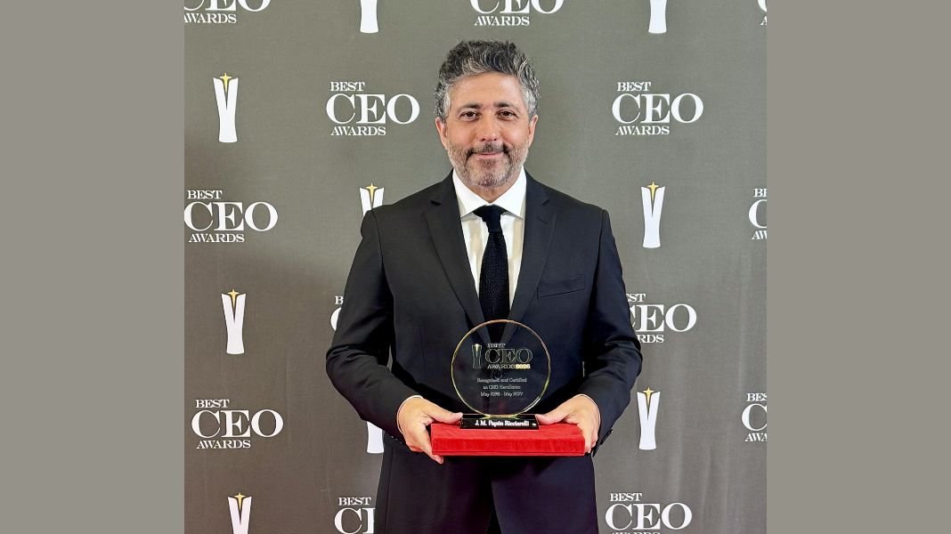 Papon Ricciarelli gana el Best CEO Award 2026 por su impacto en New Business