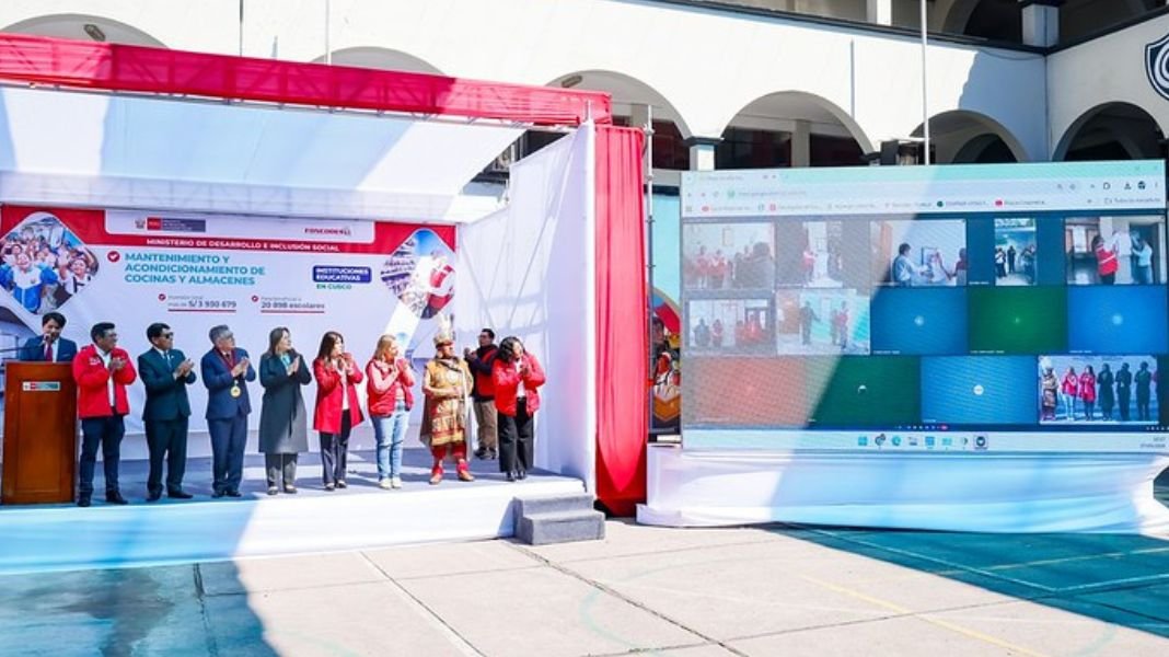 Midis inaugura modernas cocinas y almacenes en 129 instituciones educativas en beneficio de más de 78 mil escolares