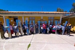 Más de 460 Tambos a nivel nacional se activan como centros de atención ante heladas y friaje en zonas rurales