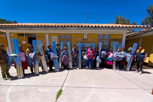 Más de 460 Tambos a nivel nacional se activan como centros de atención ante heladas y friaje en zonas rurales