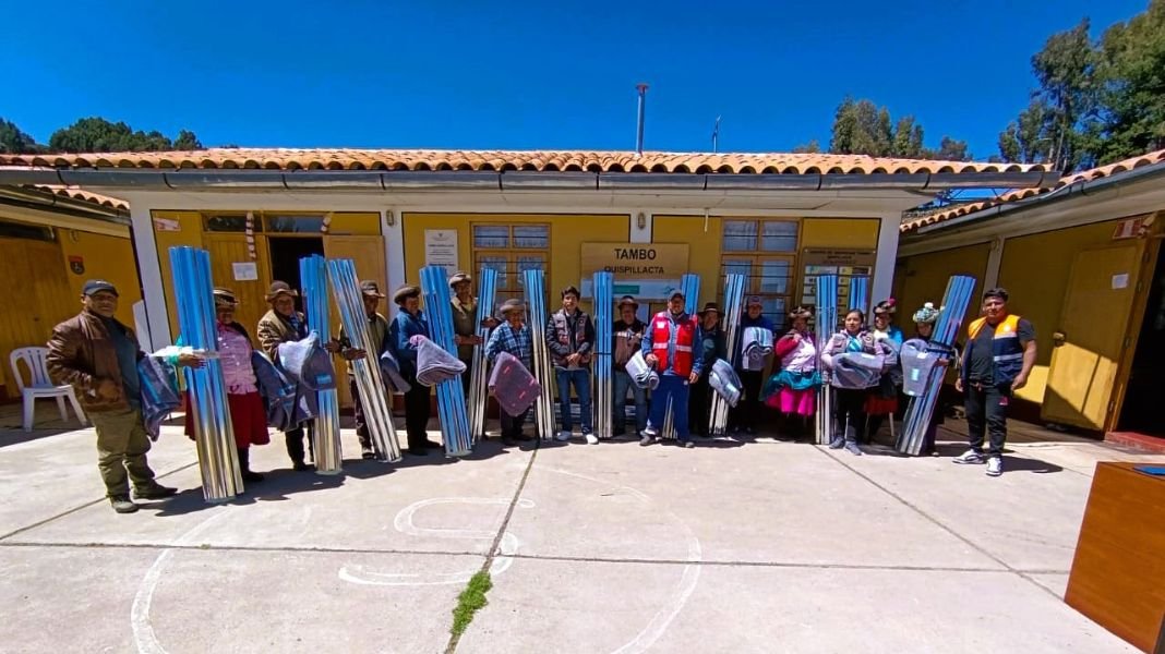 Más de 460 Tambos a nivel nacional se activan como centros de atención ante heladas y friaje en zonas rurales