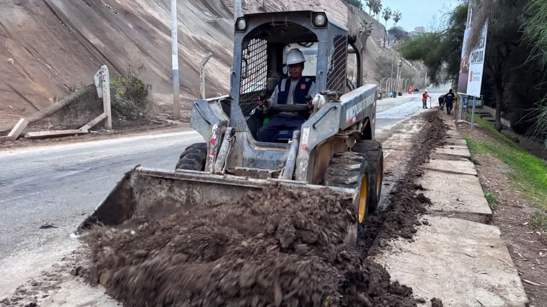 Luego de 15 años, Chorrillos inicia recuperación del acceso tenderini: intervendrán casi un kilómetro de pavimento, áreas verdes y veredas en la salida del Circuito de Playas