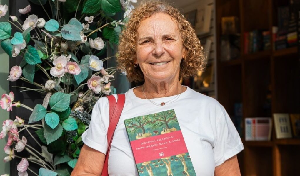Giovanna Pollarolo reúne su poesía en Entre mujeres solas & Casas, un esperado regreso a la escena literaria