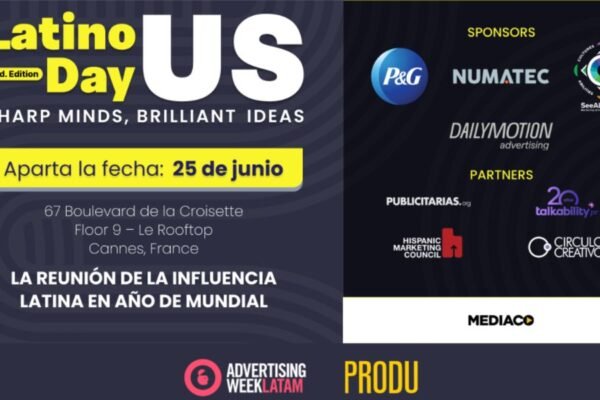 El mercado hispano toma protagonismo en Cannes Lions: Latino US Day vuelve con una agenda centrada en el futuro de las marcas globales