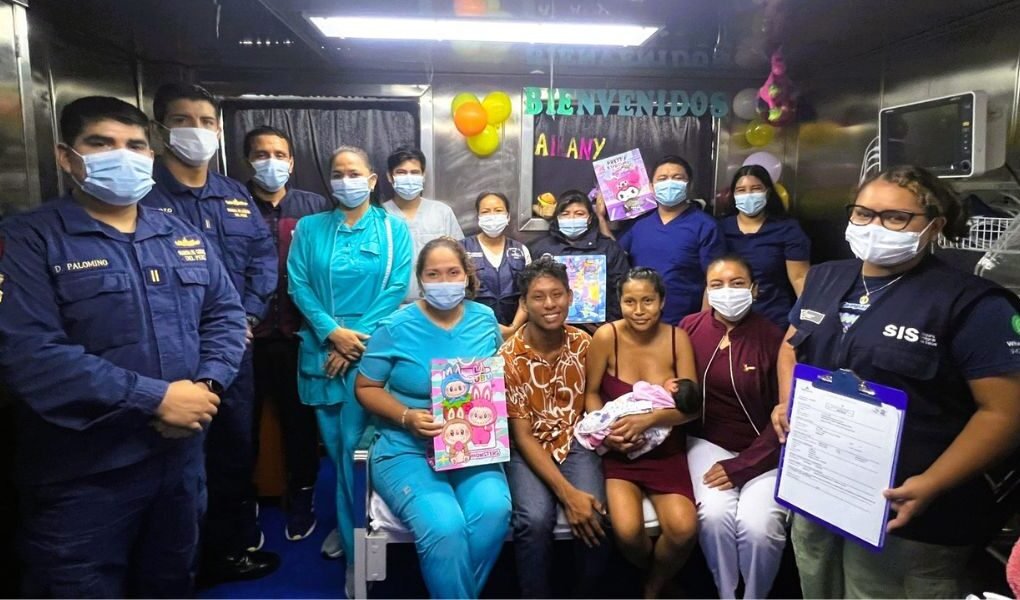 Bebés nacen seguros en la Amazonía gracias a atención médica de las PIAS en Loreto