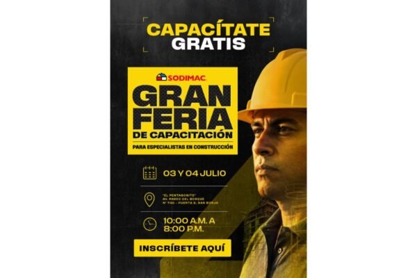 Sodimac reúne a más de 80 marcas líderes para impulsar la mayor capacitación gratuita del sector construcción en el Perú