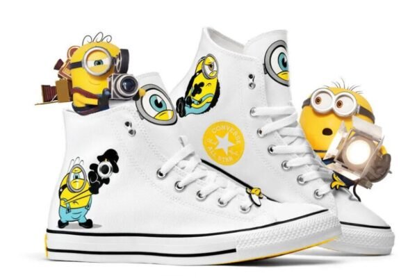 Converse x Minions lleva las travesuras del cine hacia las zapatillas en colección de edición limitada