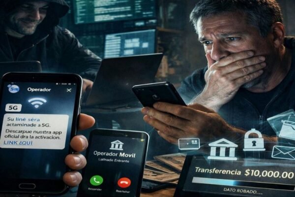 Cibercriminales usan falsas apps 5G para vaciar cuentas bancarias: el peligro del troyano "Banker"
